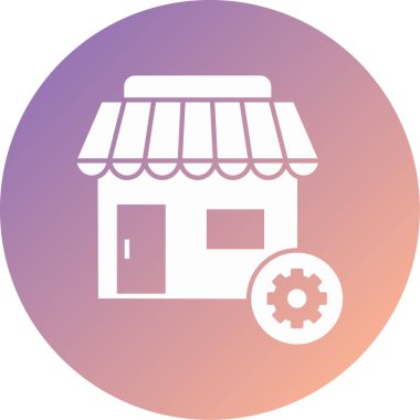 Modern simgenin vektör illüstrasyonu