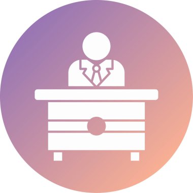 Modern simgenin vektör illüstrasyonu