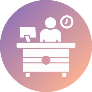 Modern simgenin vektör illüstrasyonu