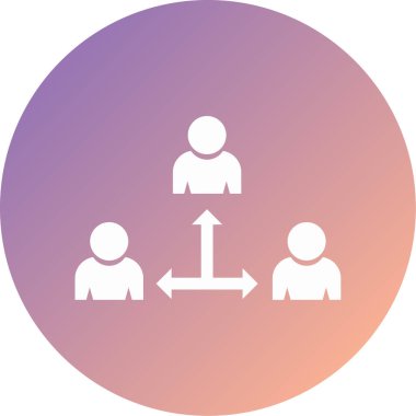 Modern simgenin vektör illüstrasyonu