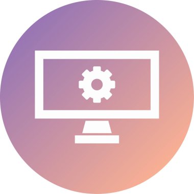 Modern simgenin vektör illüstrasyonu