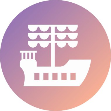 Modern simgenin vektör illüstrasyonu