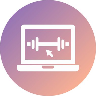 Modern simgenin vektör illüstrasyonu