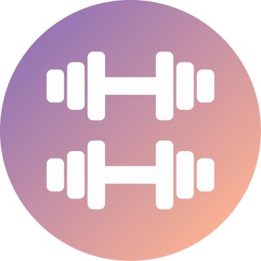 dambıl simgesinin vektör çizimi