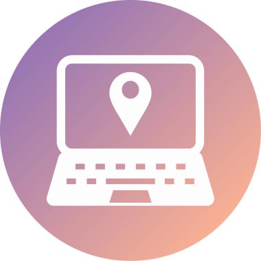 seo modern simgesinin vektör illüstrasyonu