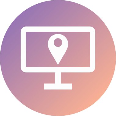 seo modern simgesinin vektör illüstrasyonu