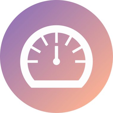 Saat. Web simgesi basit illüstrasyon