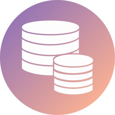 veritabanı simgesi çizimi