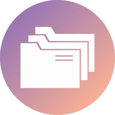 Dosya. Web simgesi basit illüstrasyon