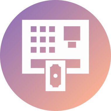 seo modern simgesinin vektör illüstrasyonu