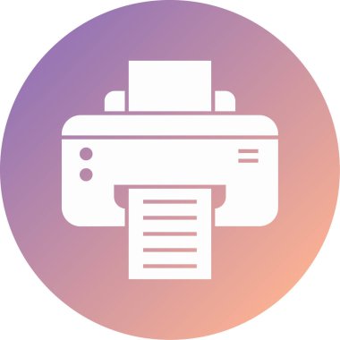 Modern simgenin vektör illüstrasyonu