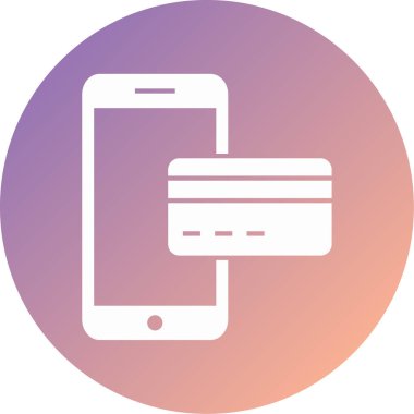 Modern simgenin vektör illüstrasyonu