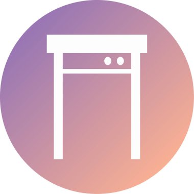 Modern simgenin vektör illüstrasyonu