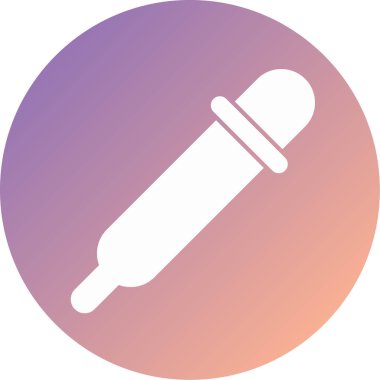 Kimyasal modern simge vektör illüstrasyonu