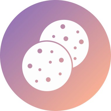 Çerezler modern simge vektör illüstrasyonu