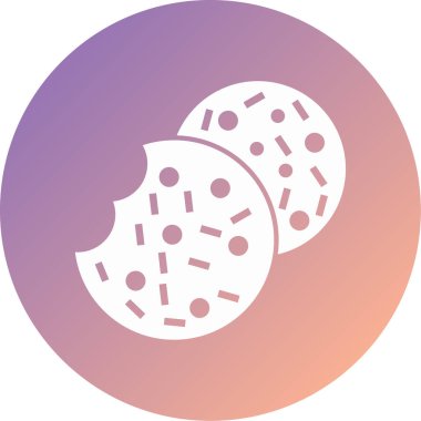 Çerezler modern simge vektör illüstrasyonu