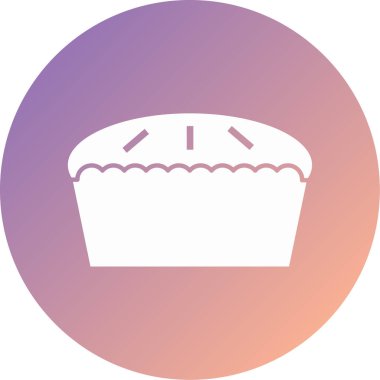 yiyecek modern ikon vektör illüstrasyonu