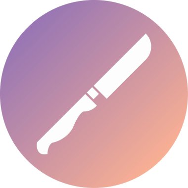 bıçak modern simge vektör illüstrasyonu