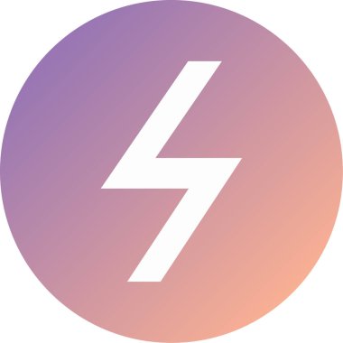 enerji modern ikon vektör illüstrasyonu