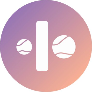 spor modern ikon vektör illüstrasyonu