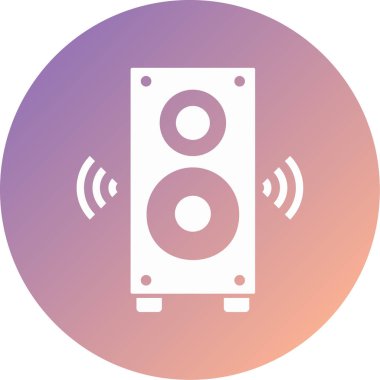 müzik modern simge vektör illüstrasyonu