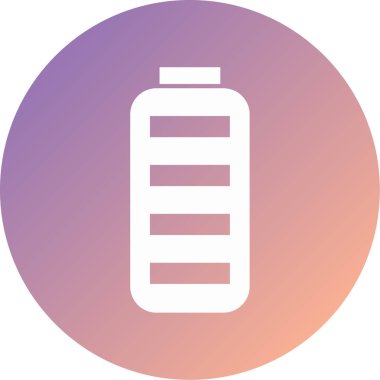 şişe modern simge vektör illüstrasyonu