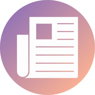 Modern simge vektör illüstrasyonuna dikkat edin