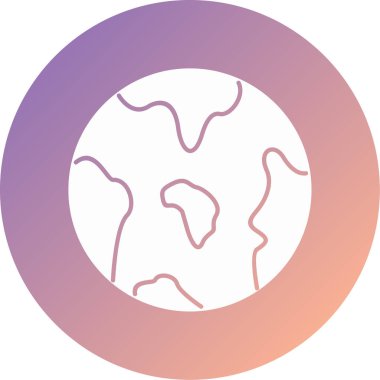 toprak modern simge vektör illüstrasyonu