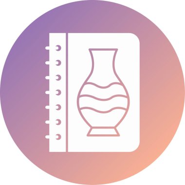 Modern simge vektör çizimi