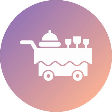 hizmet modern simge vektör illüstrasyonu