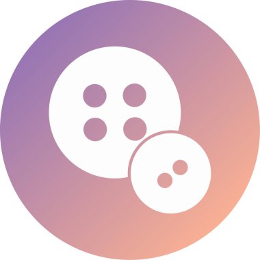 düğmeler modern simge vektör illüstrasyonu