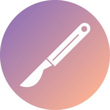 bıçak modern simge vektör illüstrasyonu