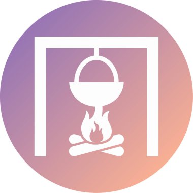 Modern simgenin vektör illüstrasyonu