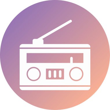 Modern simgenin vektör illüstrasyonu