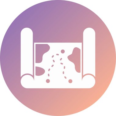 Modern simgenin vektör illüstrasyonu