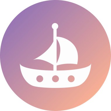 Modern simgenin vektör illüstrasyonu