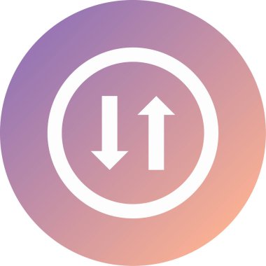 Modern simgenin vektör illüstrasyonu