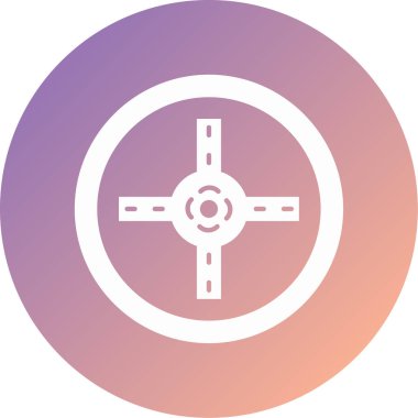 Modern simgenin vektör illüstrasyonu