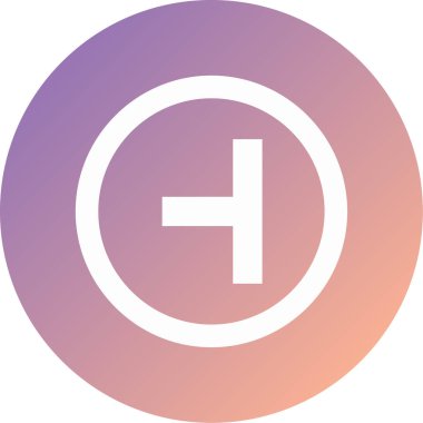 Modern simgenin vektör illüstrasyonu