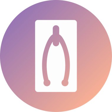 Modern simgenin vektör illüstrasyonu