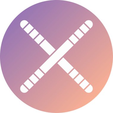 Modern simgenin vektör illüstrasyonu