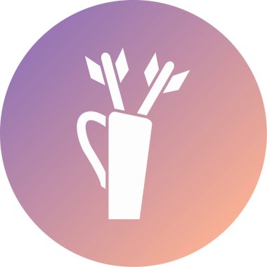 Modern simgenin vektör illüstrasyonu