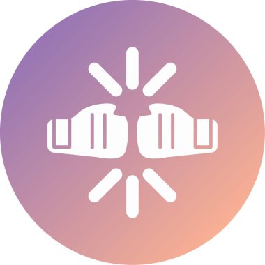 Modern simgenin vektör illüstrasyonu