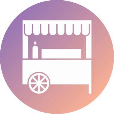 Modern simgenin vektör illüstrasyonu