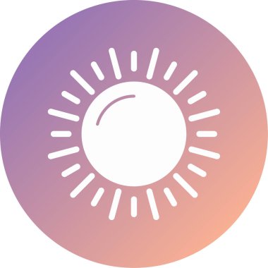 Modern simgenin vektör illüstrasyonu