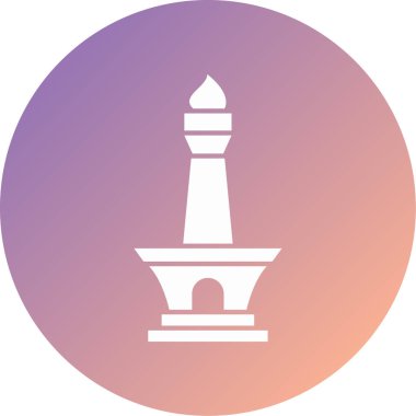 seyahat modern simge vektör illüstrasyonu