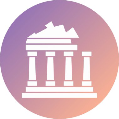 seyahat modern simge vektör illüstrasyonu