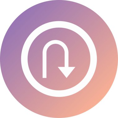 yön modern ikon vektör illüstrasyonu