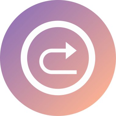 yön modern ikon vektör illüstrasyonu