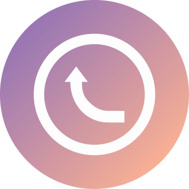 yön modern ikon vektör illüstrasyonu